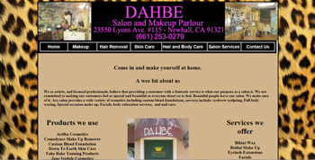 Picture of Salon and Makeup Parlor Tehachapi, Website Designed, ReDesigned & Maintained Salon and Makeup Parlor Tehachapi   Company Website Development Tehachapi,(818) 281-7628  https://www.tapsolutions.net ,Website Design Tehachapi, Tehachapi Website Design , 