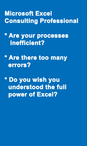 Side banner 1: SCV Excel Support | Microsoft Excel Consultant | Effecience / Cost Saving / Productivity Solutions